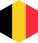 The Flag of Belgium Hexagon II