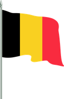 The Flag of Belgium Pole Flag II