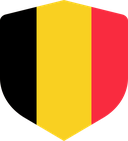 The Flag of Belgium Shielded I