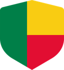 The Flag of Benin Shielded I