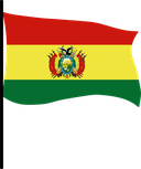 The Flag of Bolivia Pole Flag III