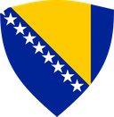 The Flag of Bosnia and Herzegovina Shielded II