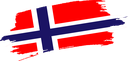 The Flag of Bouvet Island Brushed