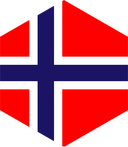 The Flag of Bouvet Island Hexagon II