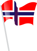 The Flag of Bouvet Island Pole Flag I