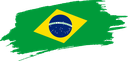 The Flag of Brazil Brushed