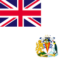 The Flag of British Antarctic Territory Square