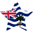 The Flag of British Indian Ocean Territory Star