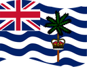 The Flag of British Indian Ocean Territory Wavy I