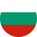 The Flag of Bulgaria Round