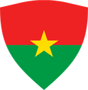 The Flag of Burkina Faso Shielded II