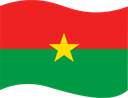 The Flag of Burkina Faso Wavy I