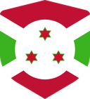 The Flag of Burundi Shielded I