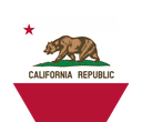 The Flag of California Hexagon I
