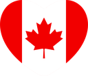 The Flag of Canada Heart