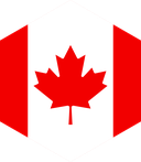The Flag of Canada Hexagon II