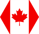 The Flag of Canada Hexagon I