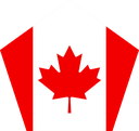 The Flag of Canada Pentagon