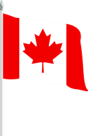 The Flag of Canada Pole Flag II
