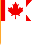 The Flag of Canada V Cut