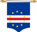 The Flag of Cape Verde Hanging Banner I