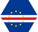 The Flag of Cape Verde Hexagon I