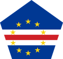 The Flag of Cape Verde Pentagon