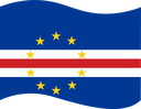 The Flag of Cape Verde Wavy I