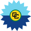 The Flag of Caribbean Community Star Burst