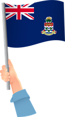 The Flag of Cayman Islands Handheld