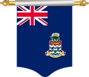 The Flag of Cayman Islands Hanging Banner I