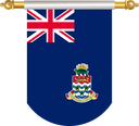 The Flag of Cayman Islands Hanging Banner II