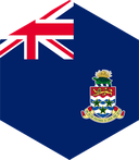 The Flag of Cayman Islands Hexagon II