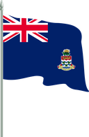 The Flag of Cayman Islands Pole Flag II