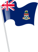 The Flag of Cayman Islands Pole Flag I