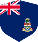 The Flag of Cayman Islands Shielded I