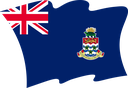 The Flag of Cayman Islands Wavy II