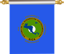 The Flag of Central American Integration System Hanging Banner IV