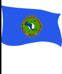 The Flag of Central American Integration System Pole Flag III
