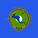 The Flag of Central American Integration System Square