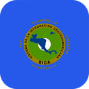 The Flag of Central American Integration System Rounded Square