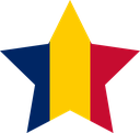 The Flag of Chad Star