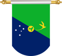 The Flag of Christmas Island Hanging Banner II