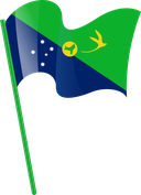 The Flag of Christmas Island Pole Flag I