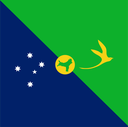 The Flag of Christmas Island Square