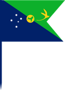 The Flag of Christmas Island V Cut