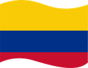 The Flag of Colombia Wavy I