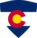 The Flag of Colorado Shielded II