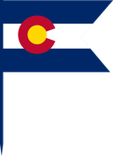 The Flag of Colorado V Cut