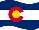 The Flag of Colorado Wavy I